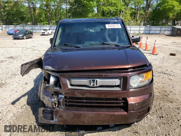 2007 Honda Element SC with VIN 5J6YH18907L003214, listed as a Copart auction lot 53550175 with 274,479 mi miles and Salvage Title. Bid and sale history available at DreamBid. Image 5.