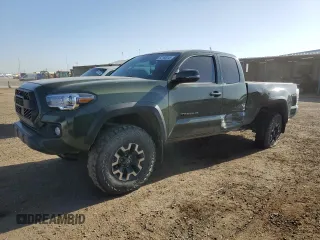 2022 Toyota Tacoma SR with VIN 3TYSZ5AN5NT092088, listed as a Copart auction lot 52186245 with 34,995 mi miles and Salvage title. Bid and sale history available at DreamBid. Image 1.