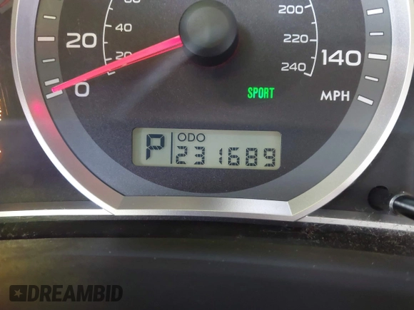 2008 Subaru Impreza i с VIN JF1GE61608H513452, выставлен на аукционе IAAI как лот 42481055 с пробегом 231 689 миль миль и . История ставок и продаж доступна на DreamBid. Изображение 7.