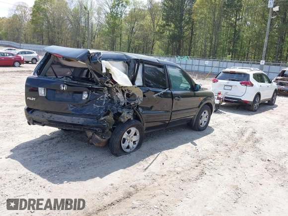 2006 Honda Pilot LX z VIN 5FNYF28106B030085, wystawiony jako IAAI lot #41953259 z przebiegiem Nie podano mil oraz . Historia ofert i sprzedaży dostępna na DreamBid. Obrazek 4.