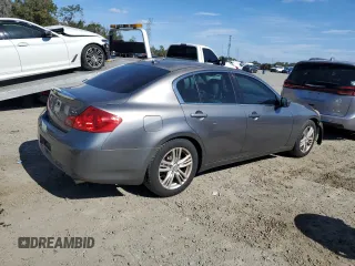 2012 Infiniti G25 Journey with VIN JN1DV6AP4CM701352, listed as a Copart auction lot 42866185 with 145,923 mi miles and Non Repairable. Bid and sale history available at DreamBid. Image 3.
