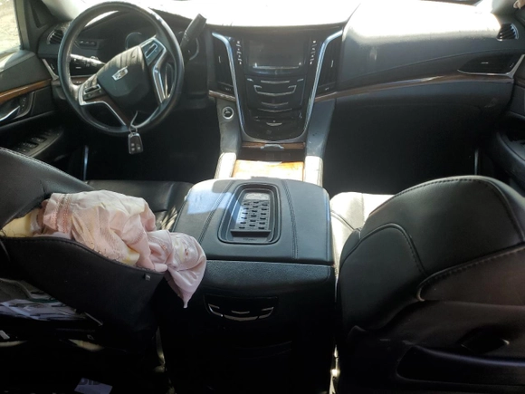 2016 Cadillac Escalade Premium Collection with VIN 1GYS4CKJ4GR435057, listed as a Copart auction lot 59315994 with 77,132 mi miles and Salvage Title. Bid and sale history available at carsss.com. Image 8.