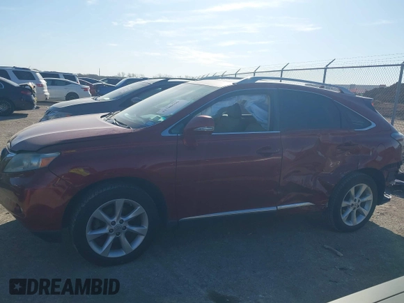 2010 Lexus RX 350 with VIN 2T2ZK1BA8AC021694, listed as a IAAI auction lot 41780590 with 131,181 mi miles and . Bid and sale history available at carsss.com. Image 15.