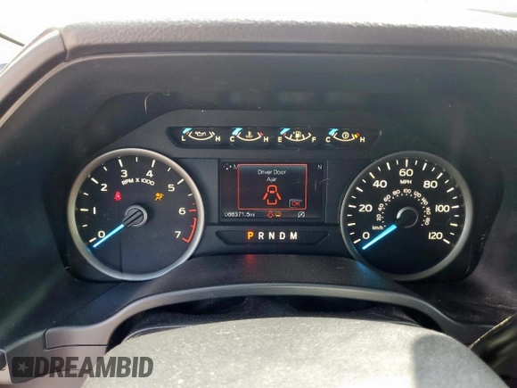 2018 Ford F-150 XL with VIN 1FTEW1CP6JKF21152, listed as a Copart auction lot 65163865 with 66,371 mi miles and Salvage title. Bid and sale history available at DreamBid. Image 9.