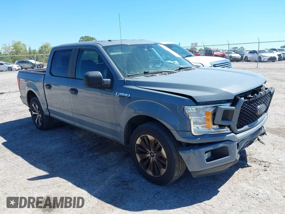 2019 Ford F-150 XL with VIN 1FTEW1CP1KFC29631, listed as a IAAI auction lot 41757364 with 81,796 mi miles and . Bid and sale history available at carsss.com. Image 1.