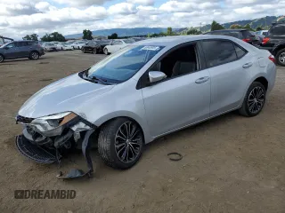 2016 Toyota Corolla L z VIN 5YFBURHE7GP401580, wystawiony jako Copart lot #56948995 z przebiegiem 216 826 mil mil oraz Szkoda całkowita • Salvage title. Historia ofert i sprzedaży dostępna na DreamBid. Obrazek 1.