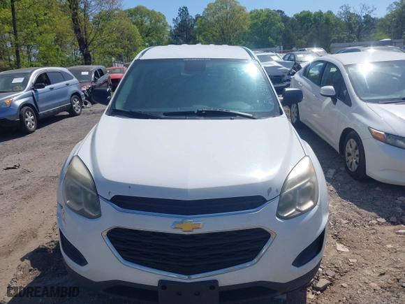 2016 Chevrolet Equinox LS with VIN 2GNFLEEK1G6184995, listed as a IAAI auction lot 42007363 with 161,460 mi miles. Bid and sale history available at carsss.com. Image 11.
