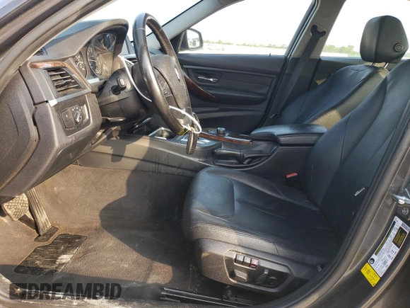 2013 BMW 3 Series 328i with VIN WBA3A5C58DF350877, listed as a Copart auction lot 53707835 with 150,585 mi miles and Salvage title. Bid and sale history available at DreamBid. Image 7.