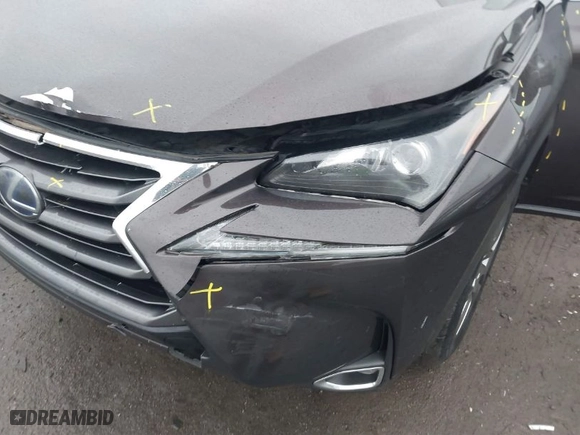 2015 Lexus NX 300h with VIN JTJYWRBZXF2008134, listed as a IAAI auction lot 41407931 with 104,095 mi miles. Bid and sale history available at carsss.com. Image 6.