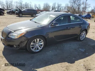 2015 Buick Regal Premium I with VIN 2G4GN5EX6F9235743, listed as a Copart auction lot 49585455 with 168,786 mi miles and Salvage Title. Bid and sale history available at carsss.com. Image 1.