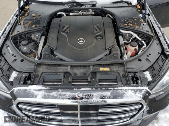 2023 Mercedes-Benz S-Class S 580 with VIN W1K6G7GB4PA222167, listed as a Copart auction lot 44016715 with 23,404 mi miles and Salvage Title. Bid and sale history available at carsss.com. Image 11.