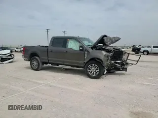 2017 Ford Super Duty F-250 SRW Lariat with VIN 1FT7W2BTXHEC53860, listed as a Copart auction lot 54782825 with 0 mi miles and Salvage Title. Bid and sale history available at carsss.com. Image 13.