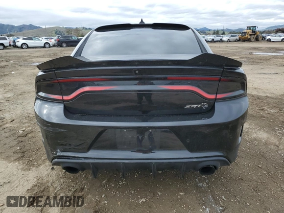 2019 Dodge Charger SRT Hellcat with VIN 2C3CDXL99KH742758, listed as a Copart auction lot 45308695 with 72,838 mi miles and Salvage Title. Bid and sale history available at DreamBid. Image 6.