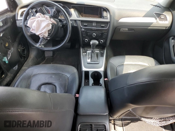 2013 Audi A4 Premium Plus with VIN WAUEFAFL8DA168977, listed as a Copart auction lot 62773825 with 115,009 mi miles and Clean title. Bid and sale history available at DreamBid. Image 8.