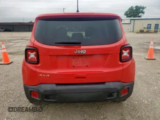 2021 Jeep Renegade Sport with VIN ZACNJDAB7MPM41325, listed as a Copart auction lot 58267755 with 44,841 mi miles and Salvage title. Bid and sale history available at DreamBid. Image 6.