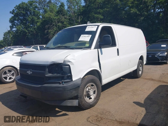 2017 Chevrolet Express Cargo with VIN 1GCWGAFFXH1342620, listed as a IAAI auction lot 42501589 with 147,065 mi miles and . Bid and sale history available at DreamBid. Image 17.