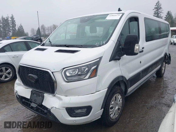 2023 Ford Transit Passenger XL с VIN 1FBAX2Y83PKA49279, выставлен на аукционе IAAI как лот 41869175 с пробегом 19 149 миль миль и . История ставок и продаж доступна на DreamBid. Изображение 6.