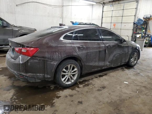 2016 Chevrolet Malibu LT with VIN 1G1ZE5ST2GF240714, listed as a Copart auction lot 88819655 with 151,968 mi miles and Non Repairable. Bid and sale history available at carsss.com. Image 3.