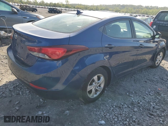 2015 Hyundai Elantra SE z VIN 5NPDH4AE5FH585939, wystawiony jako Copart lot #53569145 z przebiegiem 149 712 mil mil oraz Szkoda całkowita • Salvage title. Historia ofert i sprzedaży dostępna na DreamBid. Obrazek 3.