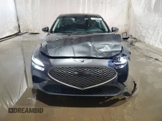 2023 Genesis G70 2.0T with VIN KMTG34TA1PU131167, listed as a Copart auction lot 80670154 with 27,980 mi miles and Clean Title. Bid and sale history available at DreamBid. Image 5.
