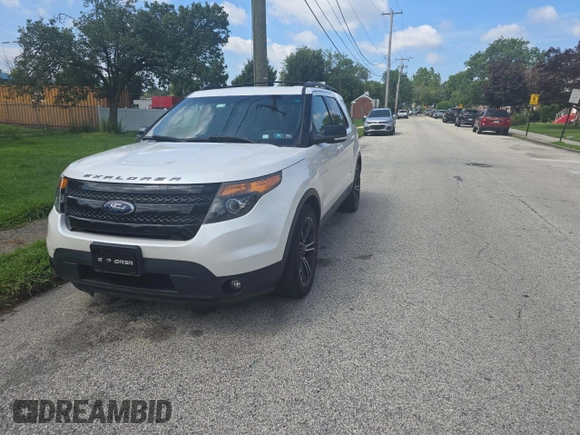 2015 Ford Explorer Sport z VIN 1FM5K8GT7FGA38206, wystawiony jako Copart lot #65540875 z przebiegiem 130 275 mil mil oraz Czysty tytuł • Clean title. Historia ofert i sprzedaży dostępna na DreamBid. Obrazek 11.