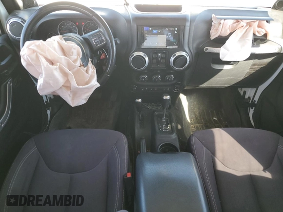2014 Jeep Wrangler Unlimited Sahara with VIN 1C4BJWEG5EL111115, listed as a Copart auction lot 48385295 with 140,652 mi miles and Salvage Title. Bid and sale history available at carsss.com. Image 8.