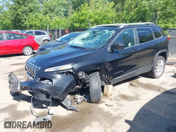 2014 Jeep Cherokee Limited with VIN 1C4PJLDB1EW204545, listed as a IAAI auction lot 42261081 with 260,164 mi miles and . Bid and sale history available at DreamBid. Image 17.
