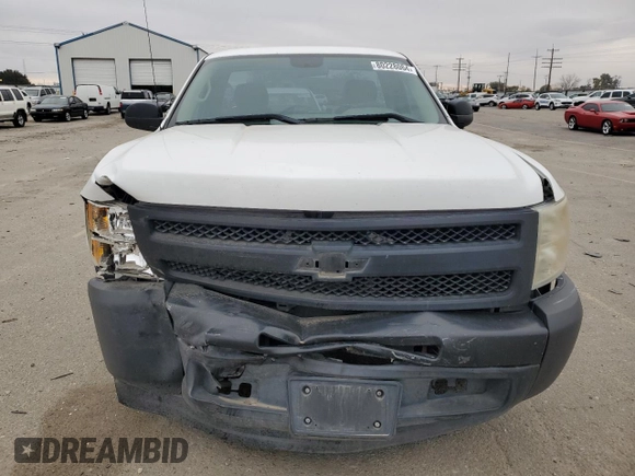 2010 Chevrolet Silverado 1500 Work Truck with VIN 1GCPCPEX9AZ201607, listed as a Copart auction lot 80228064 with Not Provided miles and Salvage Title. Bid and sale history available at DreamBid. Image 5.
