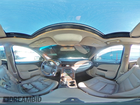 2008 Ford Taurus Limited with VIN 1FAHP25W68G183341, listed as a Copart auction lot 85331884 with 143,424 mi miles and Salvage Title. Bid and sale history available at carsss.com. Image 13.
