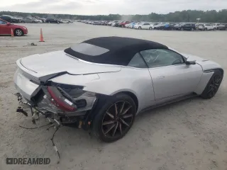 2019 Aston Martin DB11 with VIN SCFRMFCW3KGM08342, listed as a Copart auction lot 56636894 with 0 mi miles and Salvage Title. Bid and sale history available at carsss.com. Image 3.