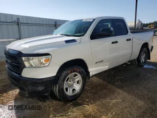 2020 Ram 1500 Tradesman with VIN 1C6SRECGXLN398157, listed as a Copart auction lot 59112015 with 57,030 mi miles and Clean title. Bid and sale history available at DreamBid. Image 1.