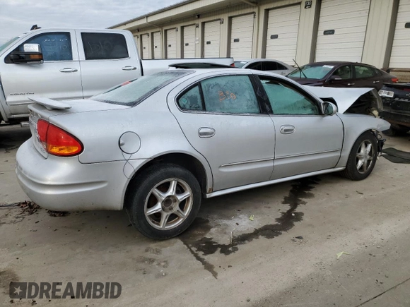 2001 Oldsmobile Alero GL2 with VIN 1G3NL52E71C153865, listed as a Copart auction lot 43204705 with Not Provided miles and Salvage Title. Bid and sale history available at DreamBid. Image 3.