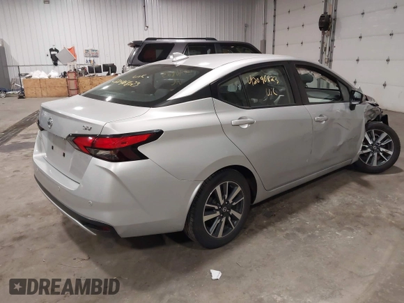 2021 Nissan Versa SV with VIN 3N1CN8EV6ML913147, listed as a IAAI auction lot 42096823 with 76,162 mi miles and . Bid and sale history available at DreamBid. Image 4.