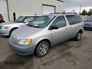 2003 Toyota Sienna CE with VIN 4T3ZF19C83U544089, listed as a Copart auction lot 46226425 with 201,580 mi miles and Salvage Title. Bid and sale history available at carsss.com. Image 1.