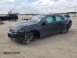 2014 Chevrolet Impala LT with VIN 1G1125S36EU127962, listed as a Copart auction lot 50957365 with 140,251 mi miles and Salvage Title. Bid and sale history available at DreamBid. Image 1.