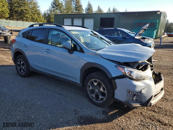 2018 Subaru Crosstrek Premium with VIN JF2GTADC5JH263038, listed as a Copart auction lot 44986135 with 0 mi miles and Salvage Title. Bid and sale history available at carsss.com. Image 4.