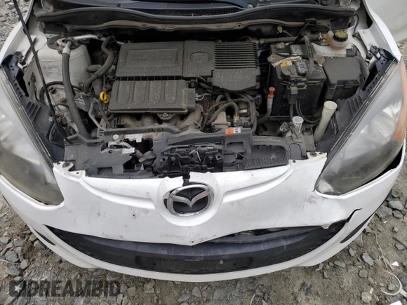 2014 Mazda 2 Sport with VIN JM1DE1KY3E0181629, listed as a Copart auction lot 51043475 with 107,849 mi miles and Salvage Title. Bid and sale history available at carsss.com. Image 11.
