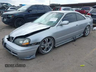 2003 Acura CL Type S with VIN 19UYA42663A007690, listed as a IAAI auction lot 41529757 with 268,594 mi miles. Bid and sale history available at carsss.com. Image 2.