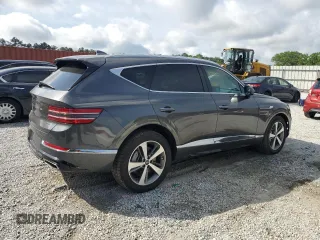 2023 Genesis GV80 with VIN KMUHBDSB4PU107507, listed as a Copart auction lot 54907715 with 89,970 mi miles and Salvage title. Bid and sale history available at DreamBid. Image 3.