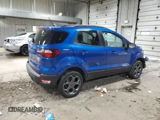 2018 Ford EcoSport SES z VIN MAJ6P1CL2JC177799, wystawiony jako Copart lot #52982915 z przebiegiem Nie podano mil oraz Nie do naprawy • Non repairable. Historia ofert i sprzedaży dostępna na DreamBid. Obrazek 3.