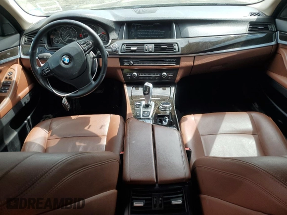 2014 BMW 5 Series 528i xDrive with VIN WBA5A7C55ED616499, listed as a Copart auction lot 51789385 with 136,122 mi miles and Salvage Title. Bid and sale history available at DreamBid. Image 8.