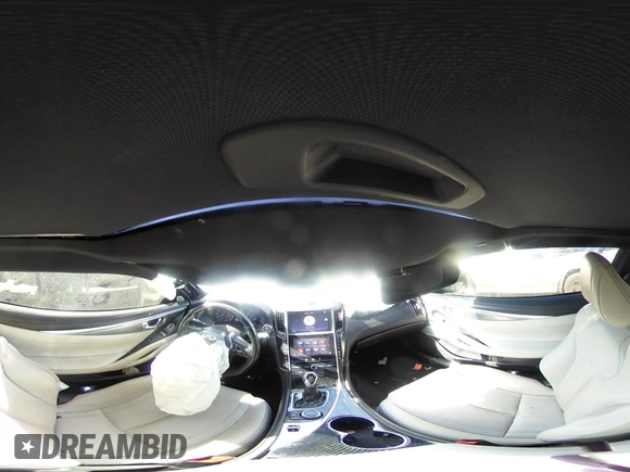 2017 Infiniti Q60 Sport with VIN JN1EV7EK5HM361046, listed as a IAAI auction lot 41786594 with 87,193 mi miles and . Bid and sale history available at carsss.com. Image 21.