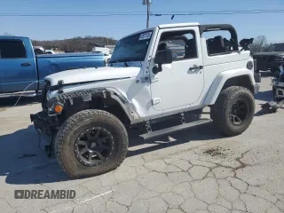 2018 Jeep Wrangler Golden Eagle z VIN 1C4AJWAG7JL913208, wystawiony jako Copart lot #47877175 z przebiegiem 49 996 mil mil oraz Szkoda całkowita • Salvage title. Historia ofert i sprzedaży dostępna na DreamBid. Obrazek 1.