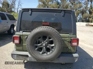 2021 Jeep Wrangler Unlimited Willys z VIN 1C4HJXDN5MW683606, wystawiony jako Copart lot #57485965 z przebiegiem 71 574 mil mil oraz Szkoda całkowita • Salvage title. Historia ofert i sprzedaży dostępna na DreamBid. Obrazek 6.