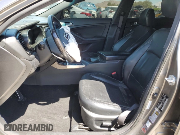 2013 Kia Optima SX with VIN 5XXGR4A62DG154244, listed as a Copart auction lot 55768695 with 92,345 mi miles and Salvage title. Bid and sale history available at DreamBid. Image 7.