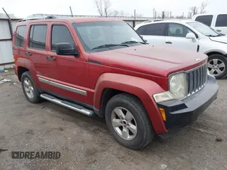 2008 Jeep Liberty Limited with VIN 1J8GP58K38W103797, listed as a IAAI auction lot 41683763 with 206,623 mi miles. Bid and sale history available at carsss.com. Image 1.