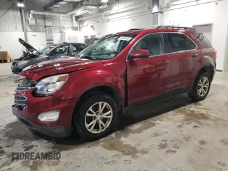 2017 Chevrolet Equinox LT with VIN 2GNFLFE38H6169524, listed as a Copart auction lot 50931055 with 128,599 mi miles and Salvage Title. Bid and sale history available at carsss.com. Image 1.