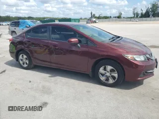 2014 Honda Civic LX z VIN 19XFB2F54EE041104, wystawiony jako Copart lot #61161155 z przebiegiem 180 574 mil mil oraz Szkoda całkowita • Salvage title. Historia ofert i sprzedaży dostępna na DreamBid. Obrazek 4.