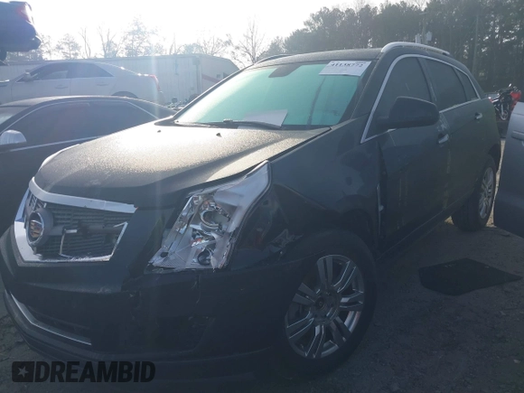 2011 Cadillac SRX Luxury Collection with VIN 3GYFNAEY2BS572385, listed as a IAAI auction lot 41138772 with 132,706 mi miles and . Bid and sale history available at DreamBid. Image 2.