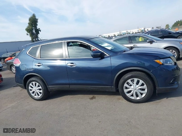 2015 Nissan Rogue SV with VIN KNMAT2MT1FP531803, listed as a IAAI auction lot 41476872 with 48,952 mi miles. Bid and sale history available at carsss.com. Image 13.